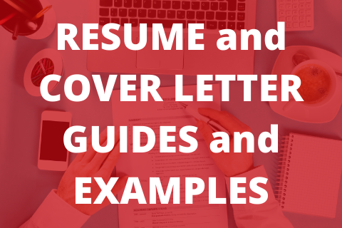 RESUMES and COVER LETTERS
