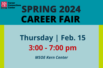 MSOE Spring 2024 Career Fair